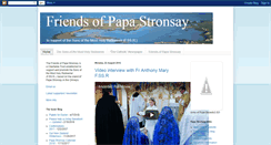 Desktop Screenshot of friendsofpapastronsay.org